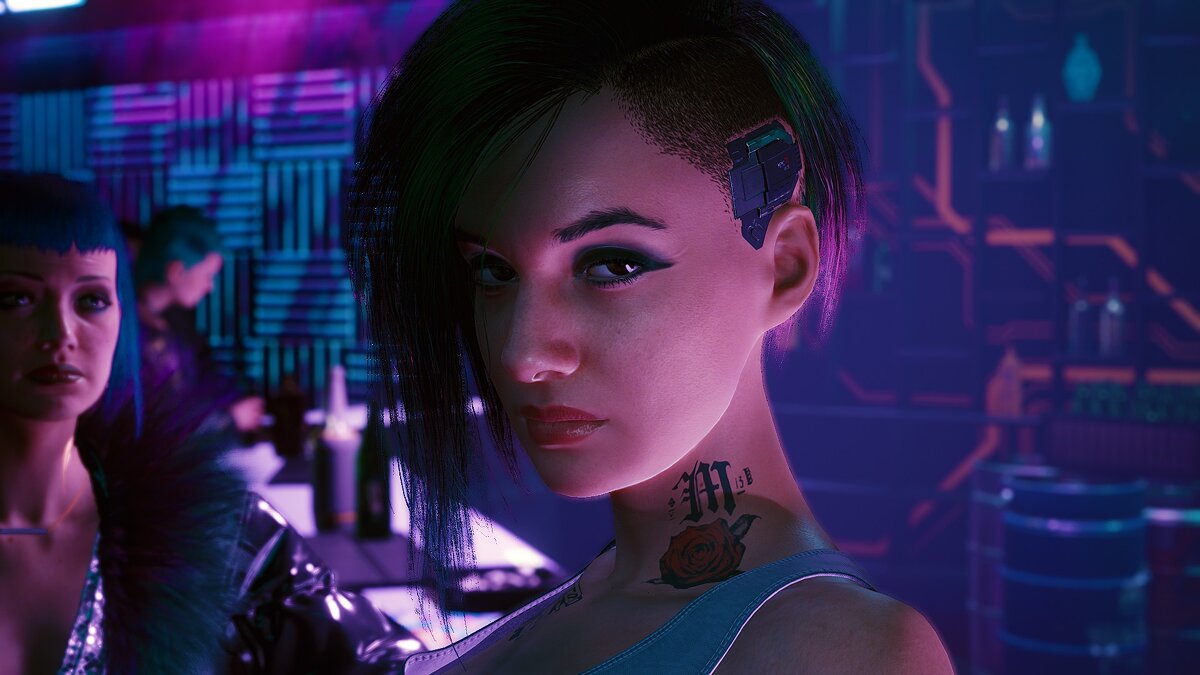 Cyberpunk 2077 — Улучшенный макияж Джуди