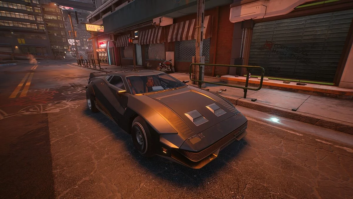 Cyberpunk 2077 — Quadra Turbo R V-Tec как на E3 2018