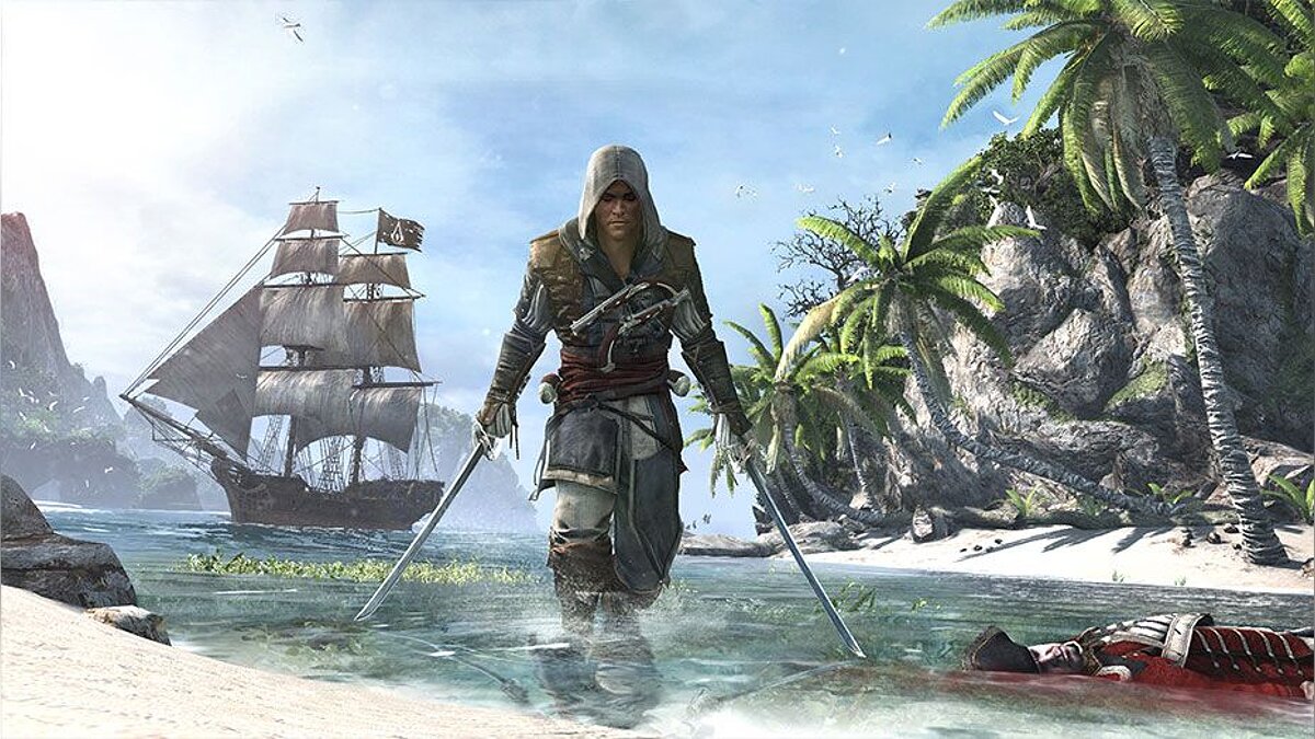 Assassin&#039;s Creed 4: Black Flag — Сохранение (Получил галку, оторвался от флота) [Steam/Uplay]
