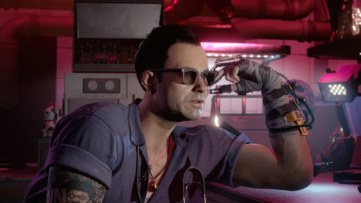 Cyberpunk 2077 — Улучшенный цвет лица