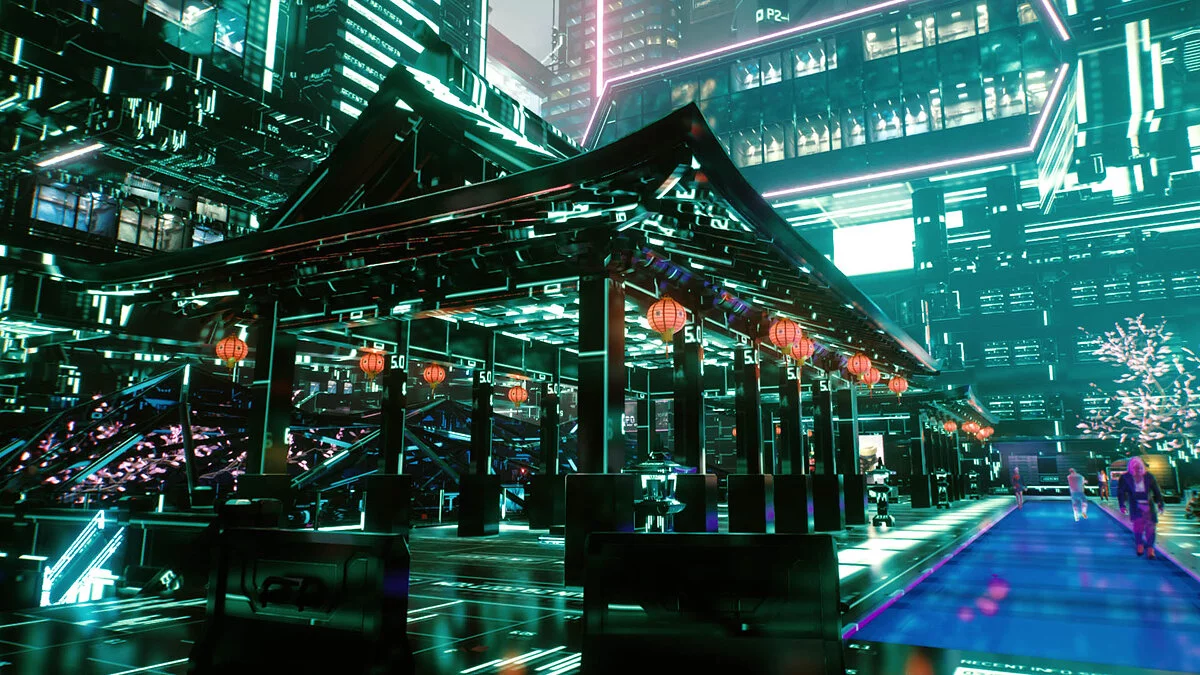 Cyberpunk 2077 — Футуристический мир