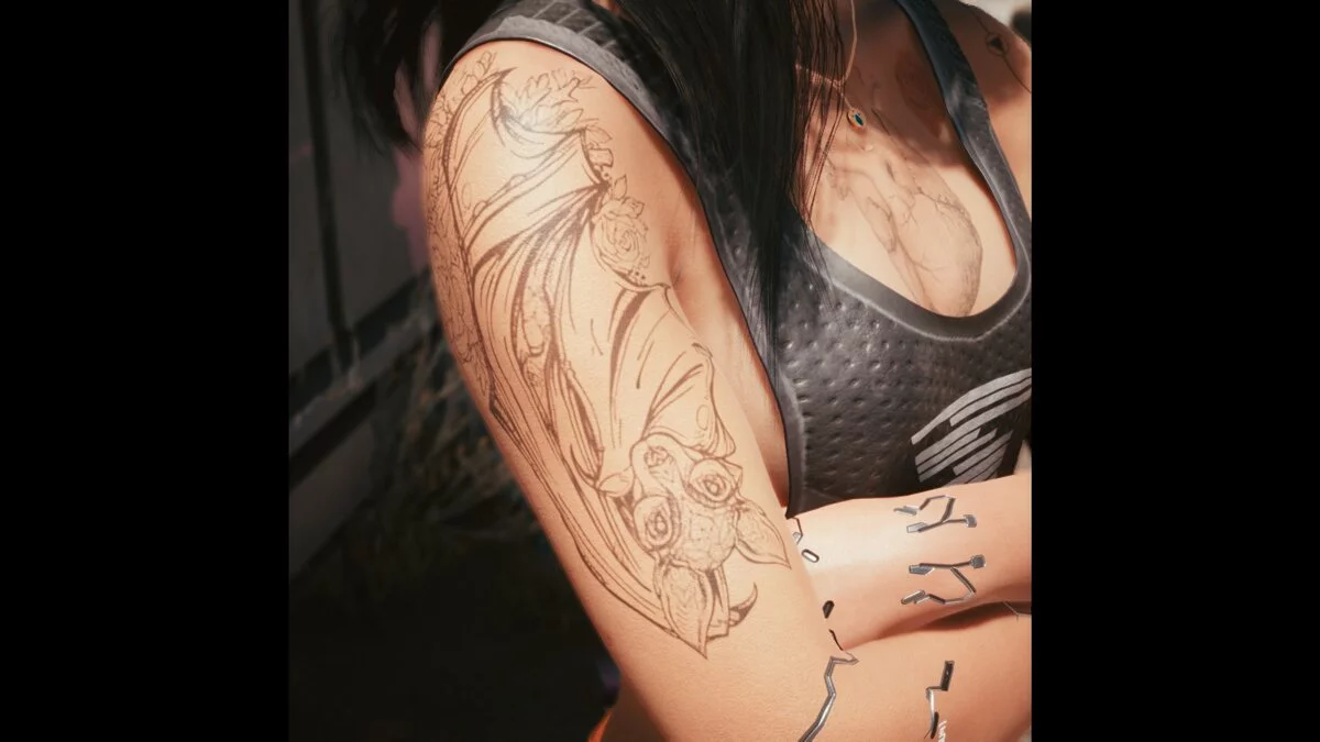 Cyberpunk 2077 — Татуировка инкубус