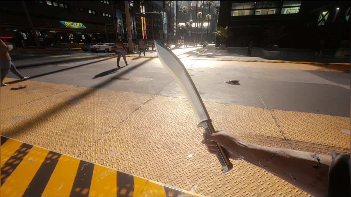 Cyberpunk 2077 — Улучшенная модель кукри