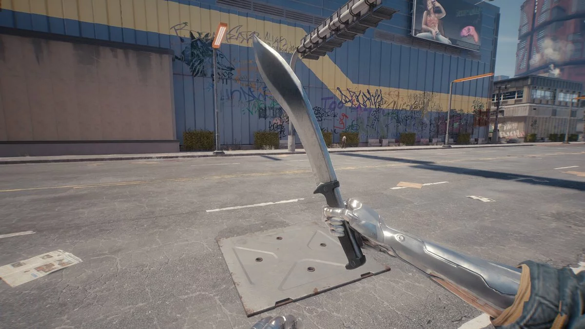 Cyberpunk 2077 — Улучшенная модель кукри