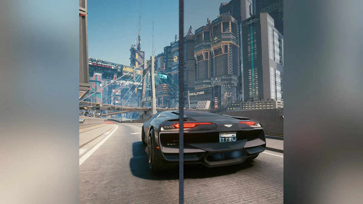 Cyberpunk 2077 — Реалистичный оттенок