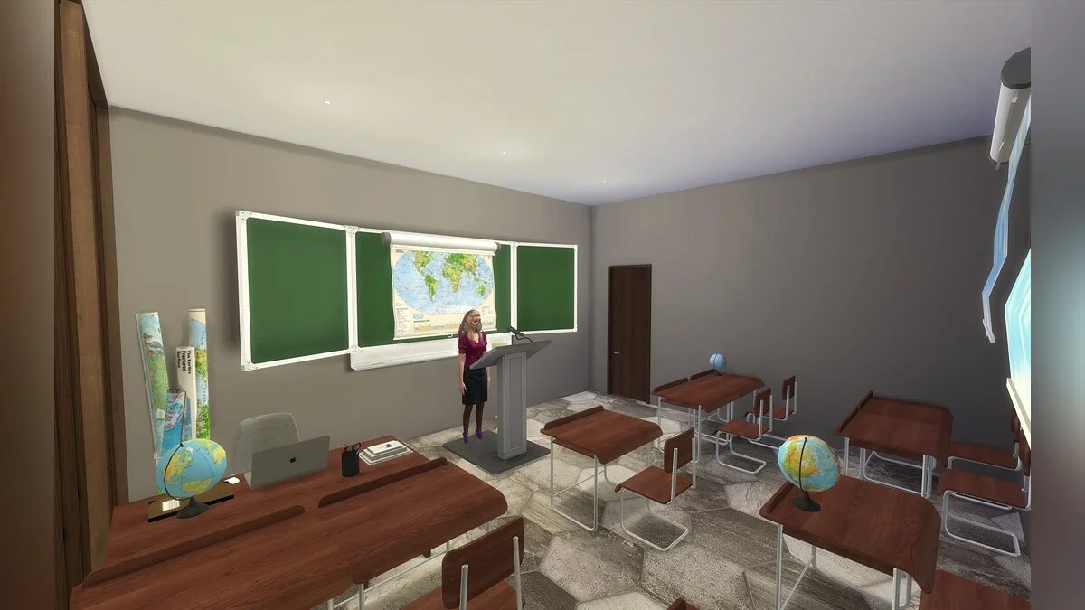 The Sims 4 — Старшая школа "Future"