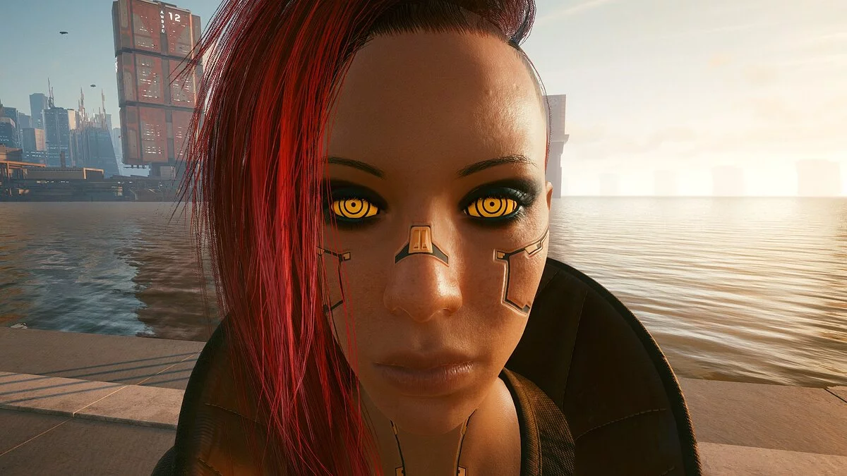 Cyberpunk 2077 — Глаза как в аниме «Наруто»