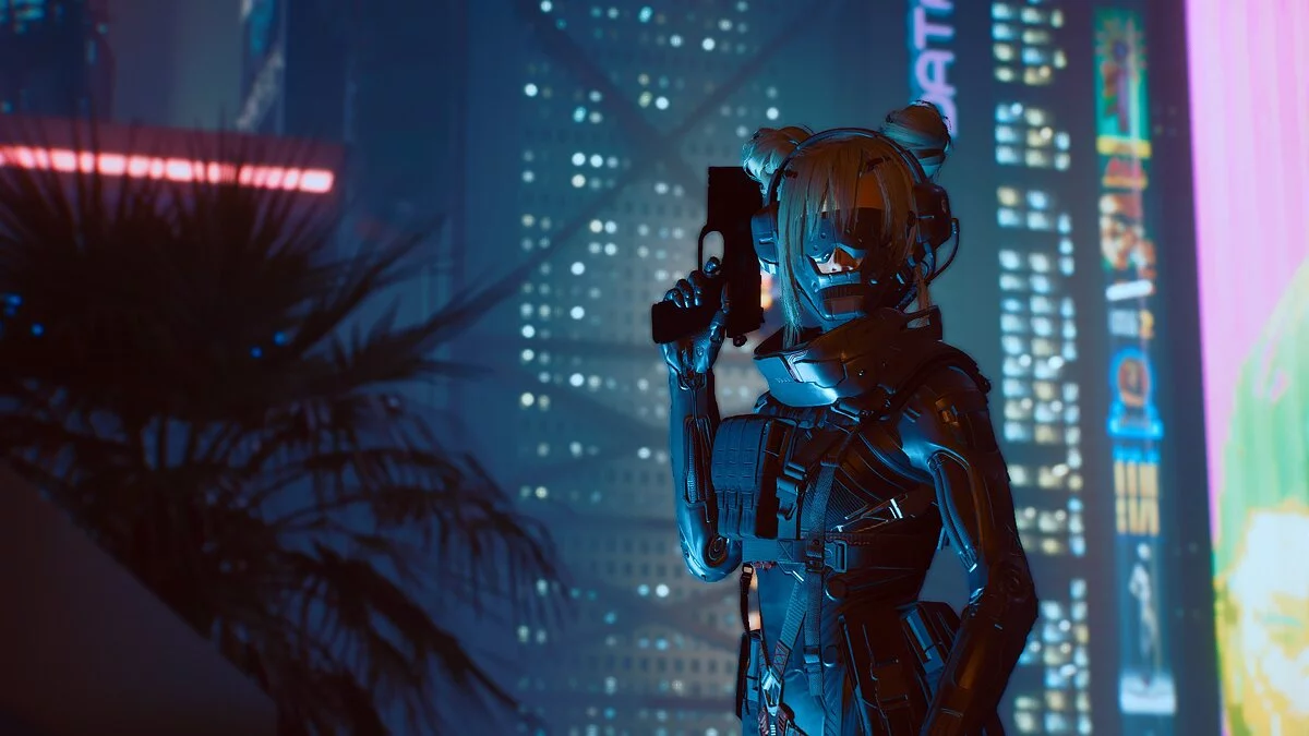 Cyberpunk 2077 — Броня Арасака Блэк