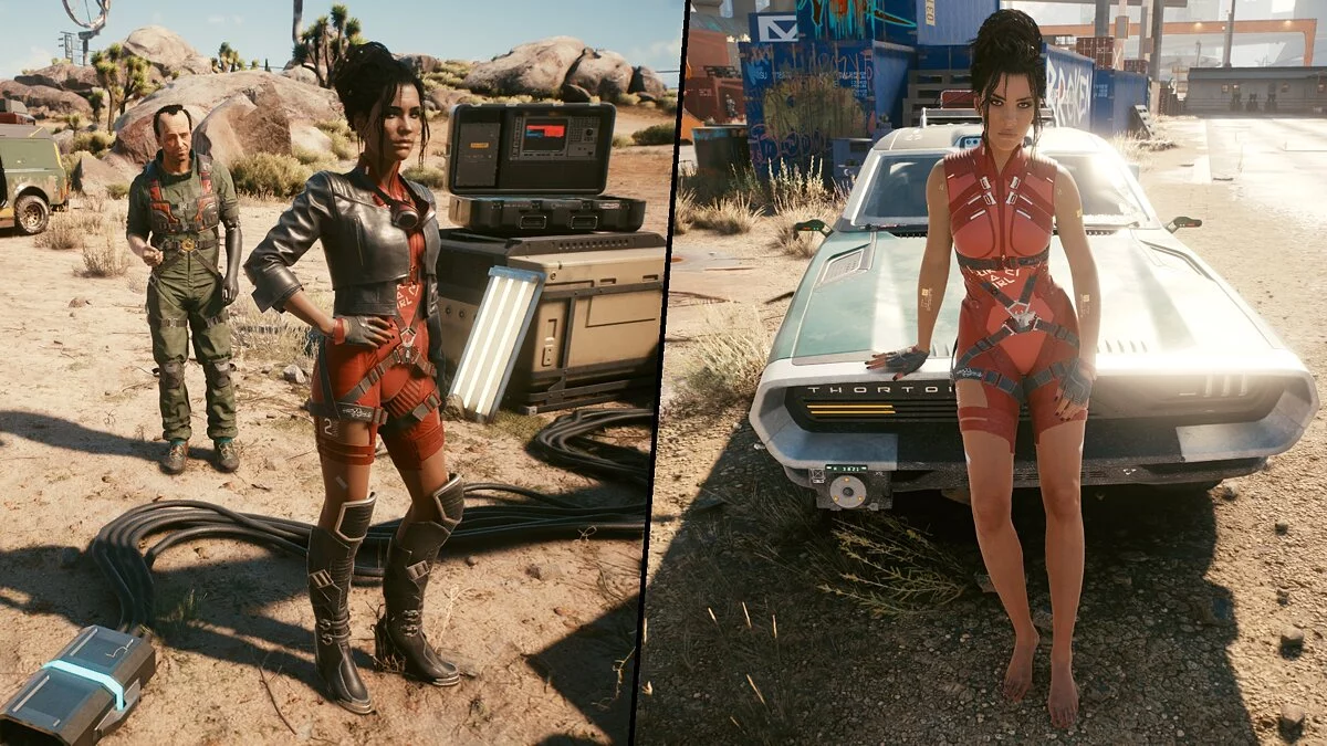 Cyberpunk 2077 — Панам - альтернативная одежда