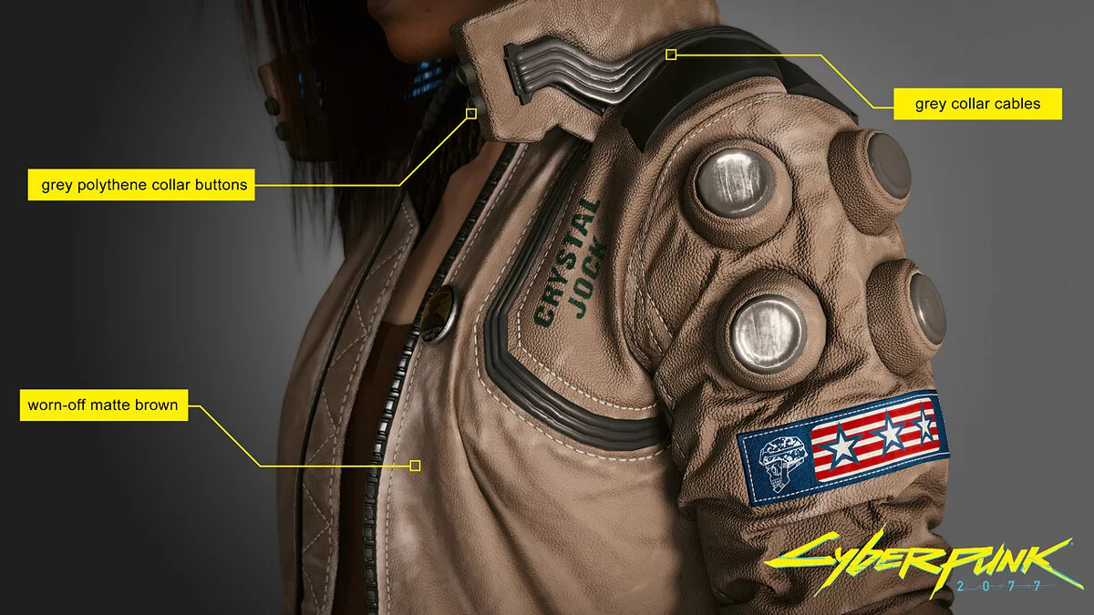 Cyberpunk 2077 — Оригинальная куртка самурая