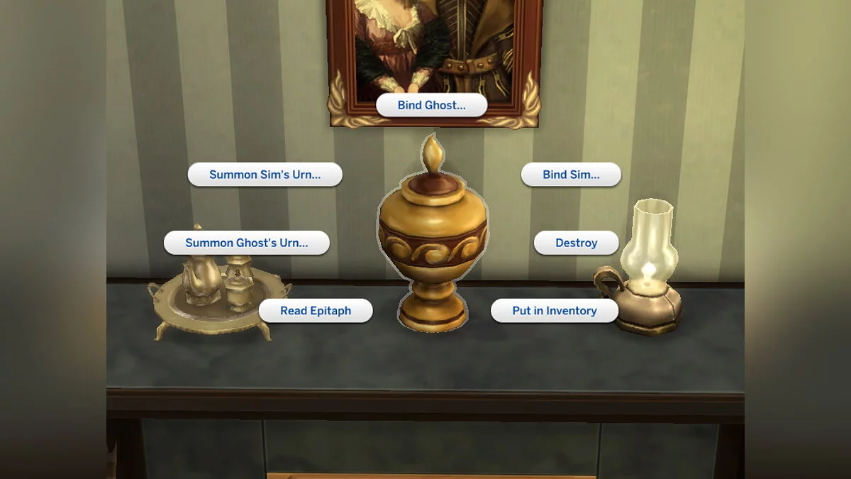 The Sims 4 — Привязка душ и получение надгробия