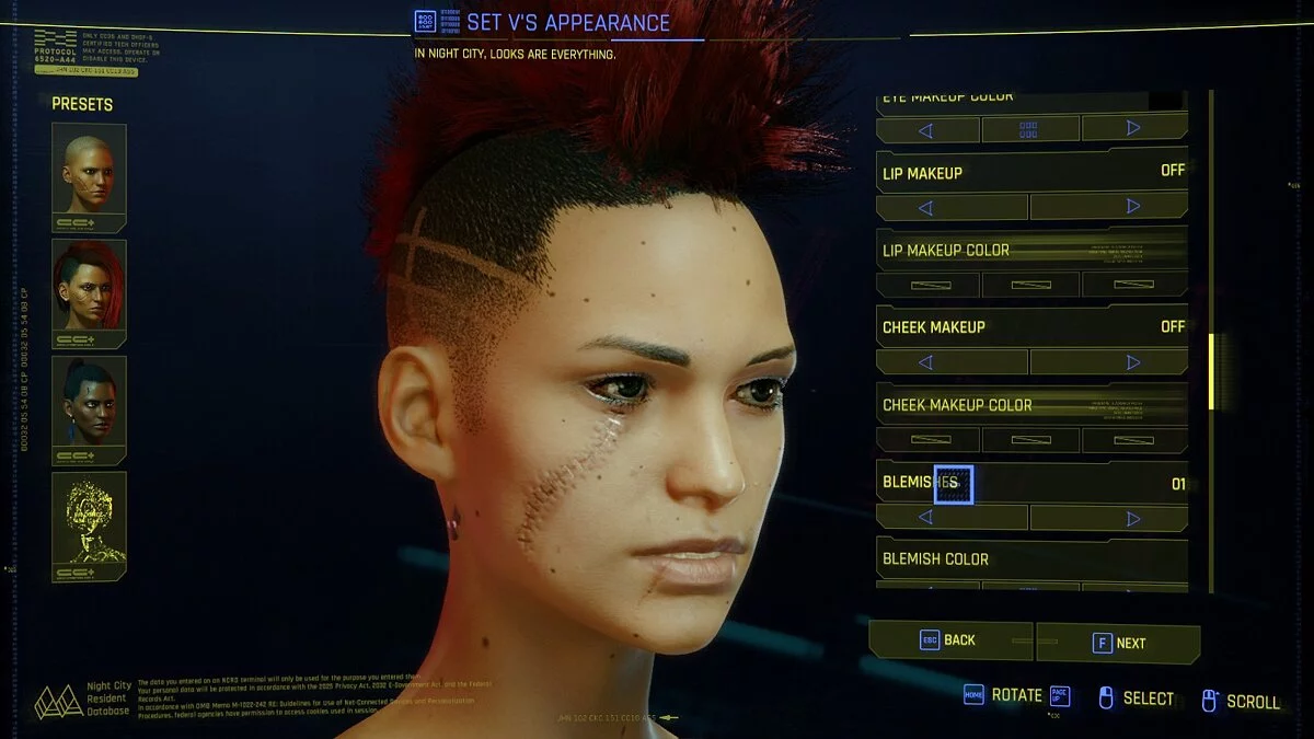 Cyberpunk 2077 — Коллекция женских персонажей