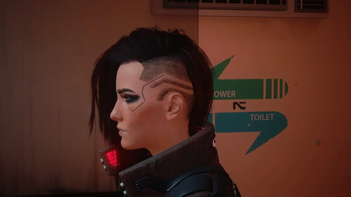 Cyberpunk 2077 — Исходная прическа E3 для Ви