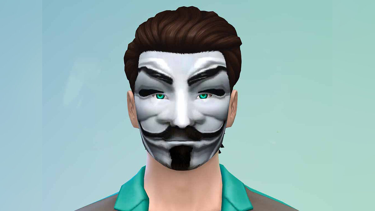The Sims 4 — Маска Гая Фокса