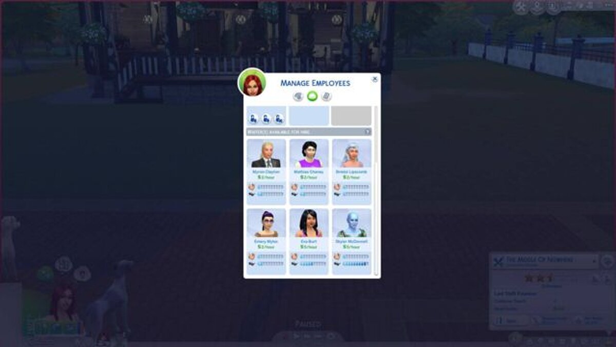 The Sims 4 — Ресторан — наймите кого угодно (21.02.2021)