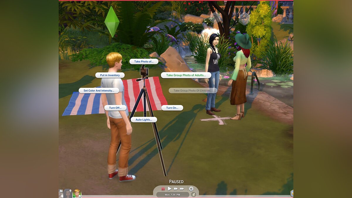 The Sims 4 — Жизненная цель — фотохудожник