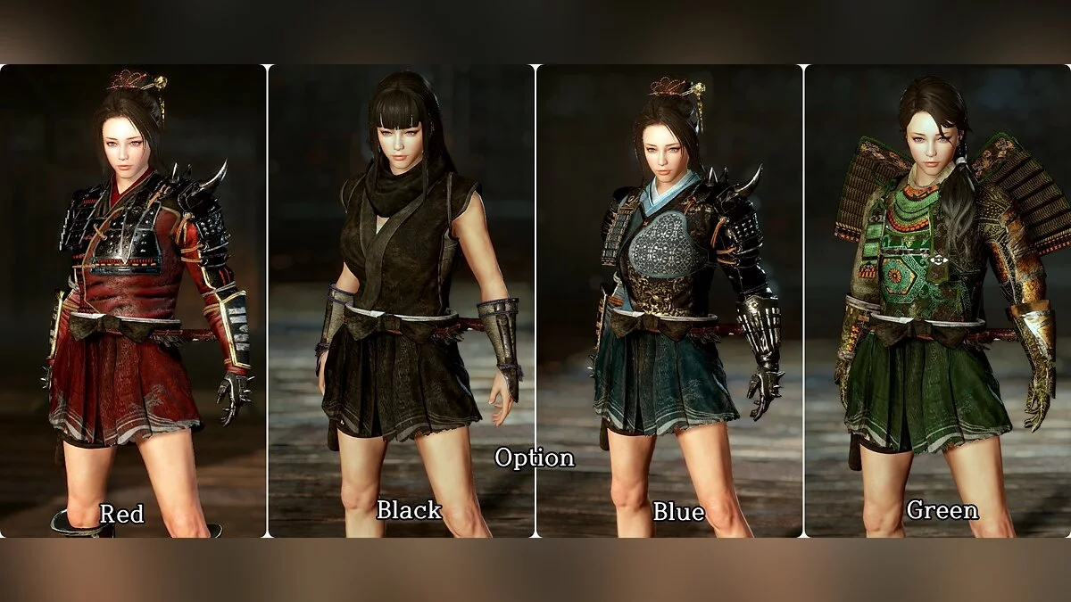 Nioh 2: Complete Edition — Перекраска доспехов одинокого волка