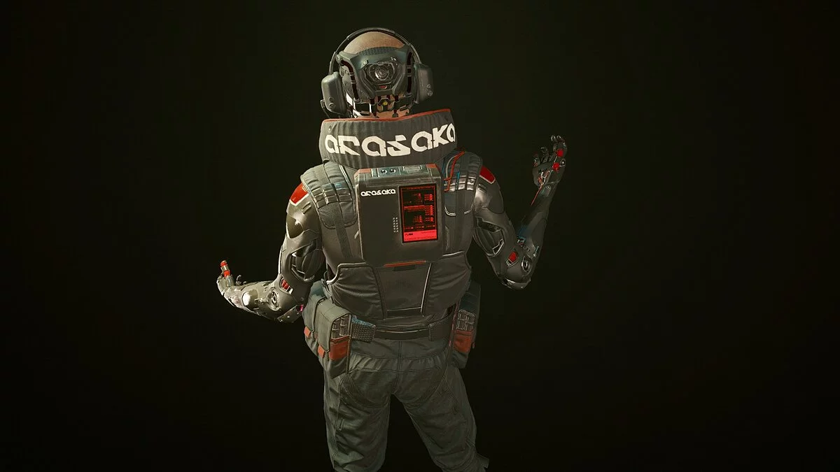 Cyberpunk 2077 — Костюмы Арасака и Милитех