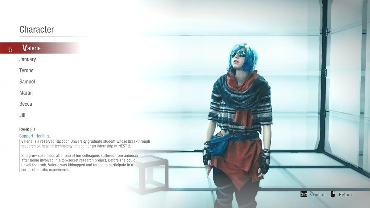 Resident Evil: Resistance — Ботаник Дженьюэри