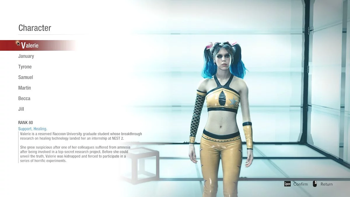 Resident Evil: Resistance — Ботаник Дженьюэри