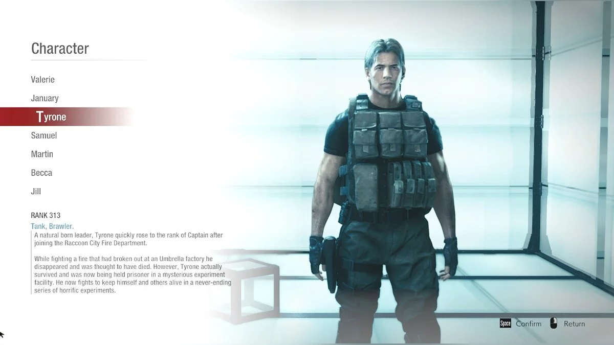 Resident Evil: Resistance — Карлос вместо Тайрона