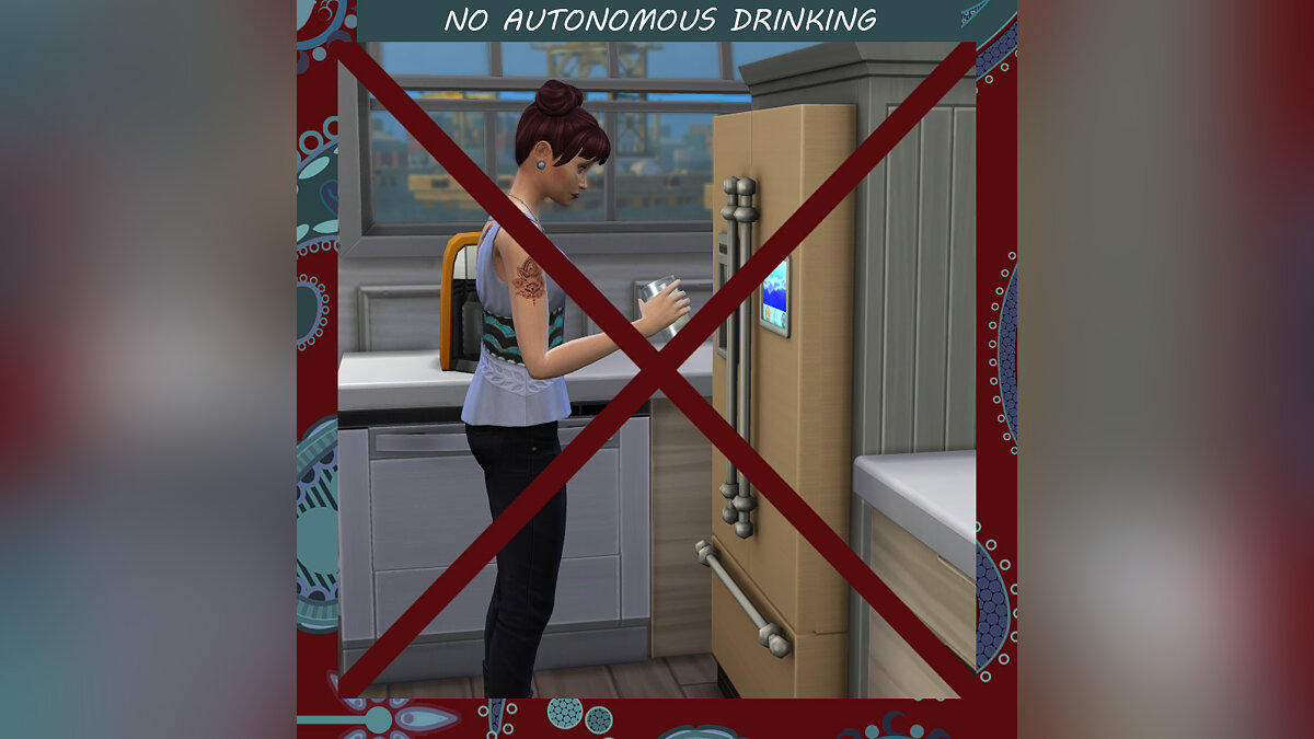 The Sims 4 — Нет автономному питью воды (26.02.2021)