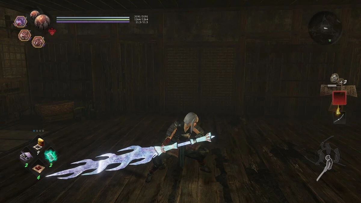 Nioh 2: Complete Edition — Большой меч из игры Monster Hunter: World