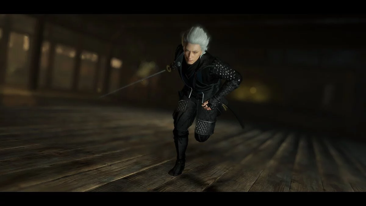Nioh 2: Complete Edition — Костюм Вергилия из игры DMC 5