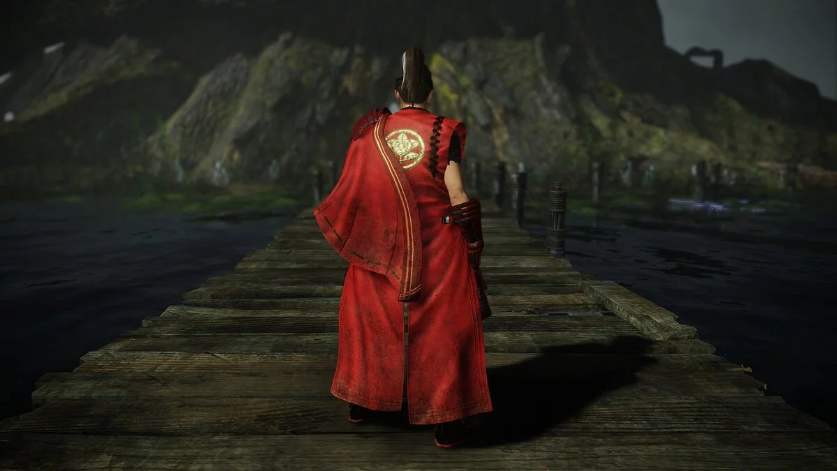 Nioh 2: Complete Edition — Доспехи красного демона без плаща