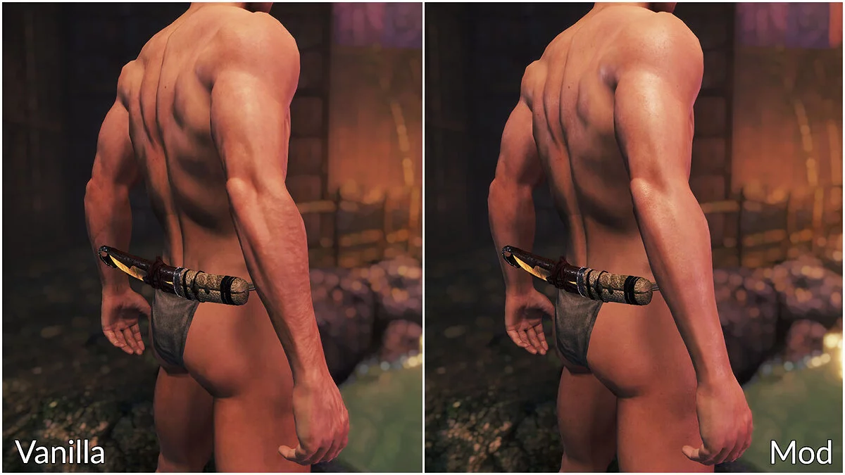 Nioh 2: Complete Edition — Мужское гладкое тело 4K