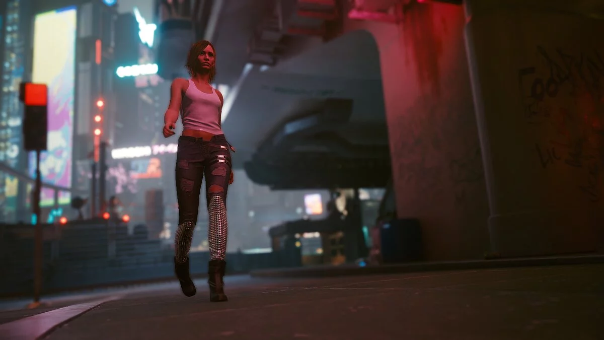 Cyberpunk 2077 — Прическа Кидман