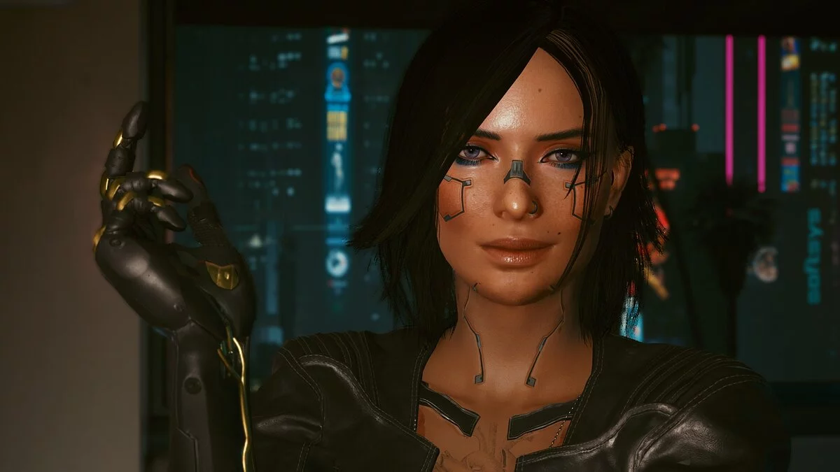 Cyberpunk 2077 — Прическа Кидман