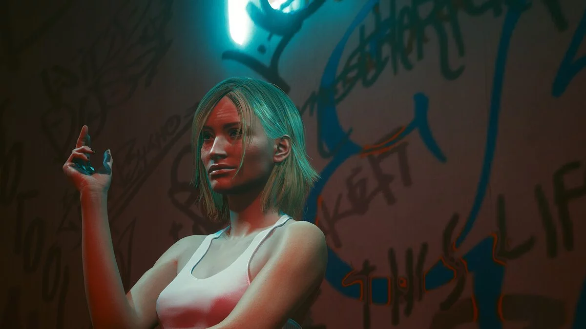 Cyberpunk 2077 — Прическа Кидман