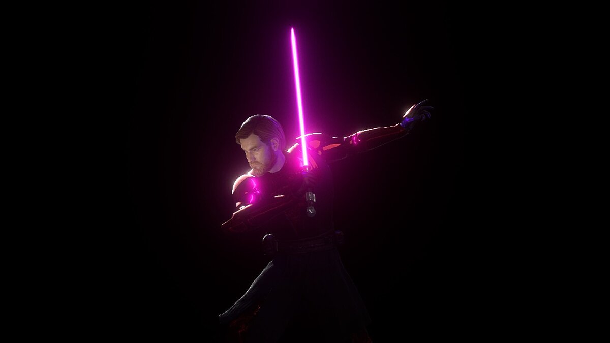 Star Wars: Battlefront 2 — Розовый световой меч для Оби-Ван Кеноби
