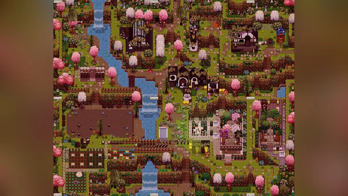 Stardew Valley — Фруктовые деревья Ахегао
