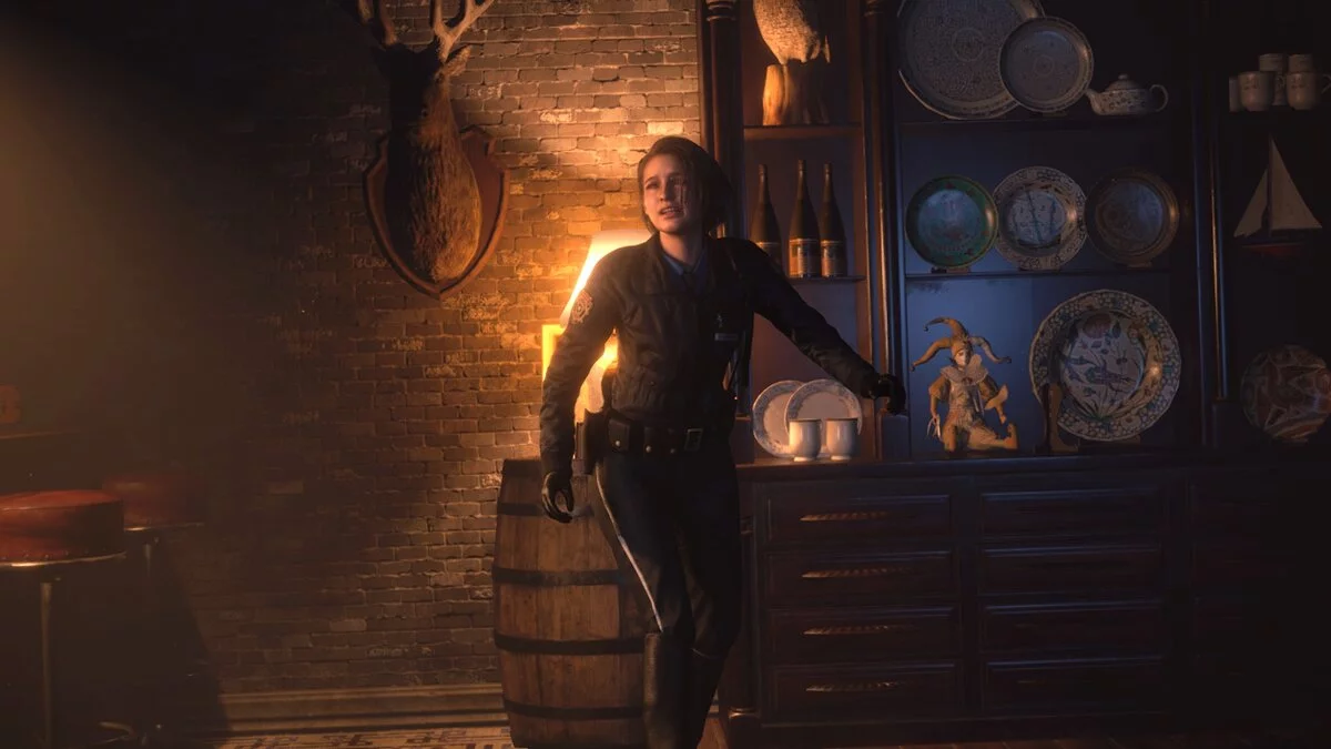 Resident Evil 3 — Джилл в форме полицейского