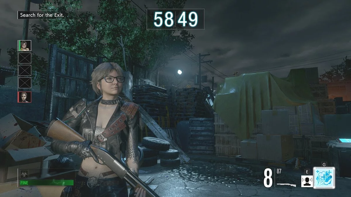 Resident Evil: Resistance — Валери в костюмах Джен