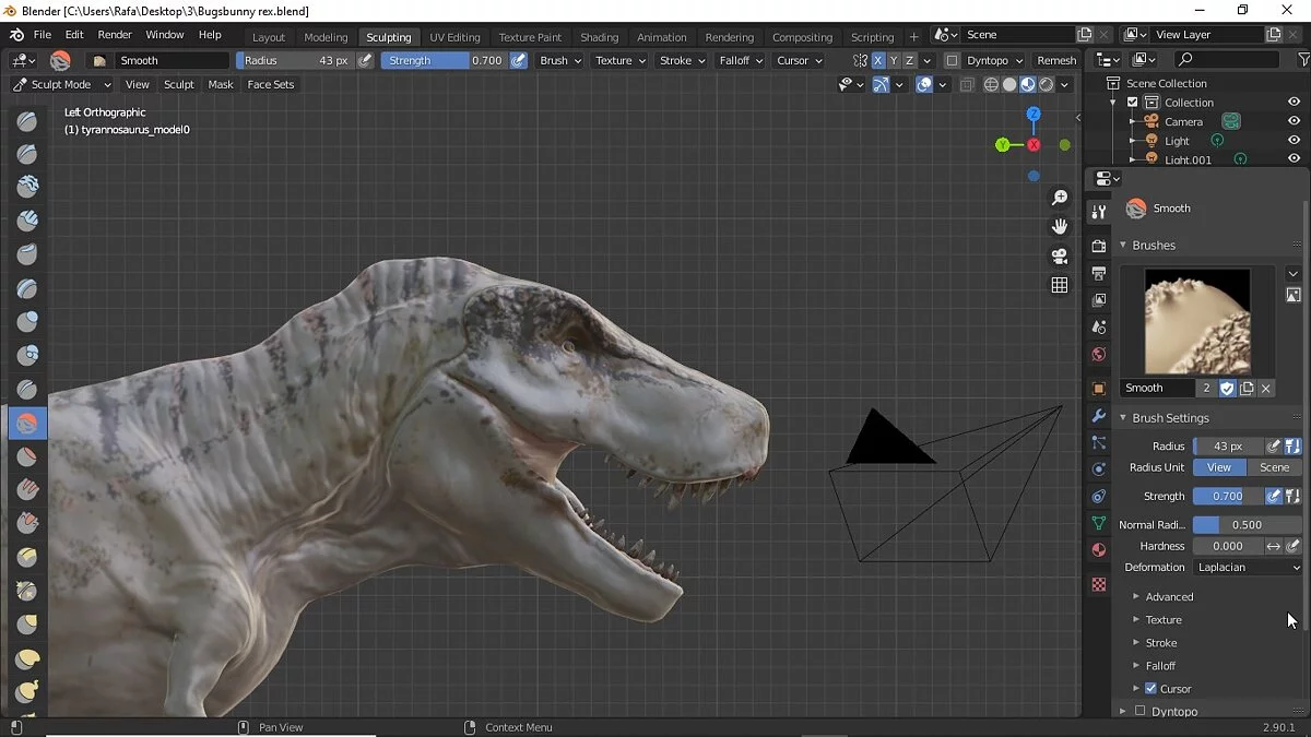 Jurassic World Evolution — Улучшенный тирекс