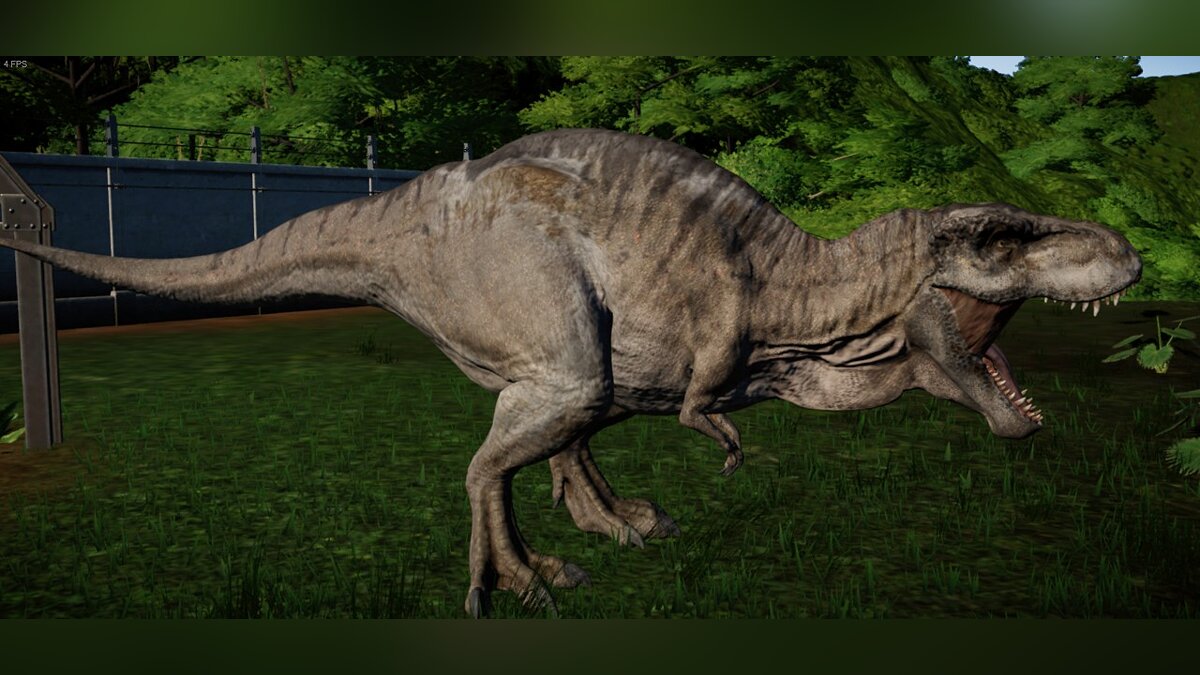 Jurassic World Evolution — Улучшенный тирекс