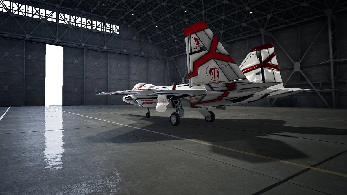 Ace Combat 7: Skies Unknown — RX-0F22 в раскраске Unicorn Gundam