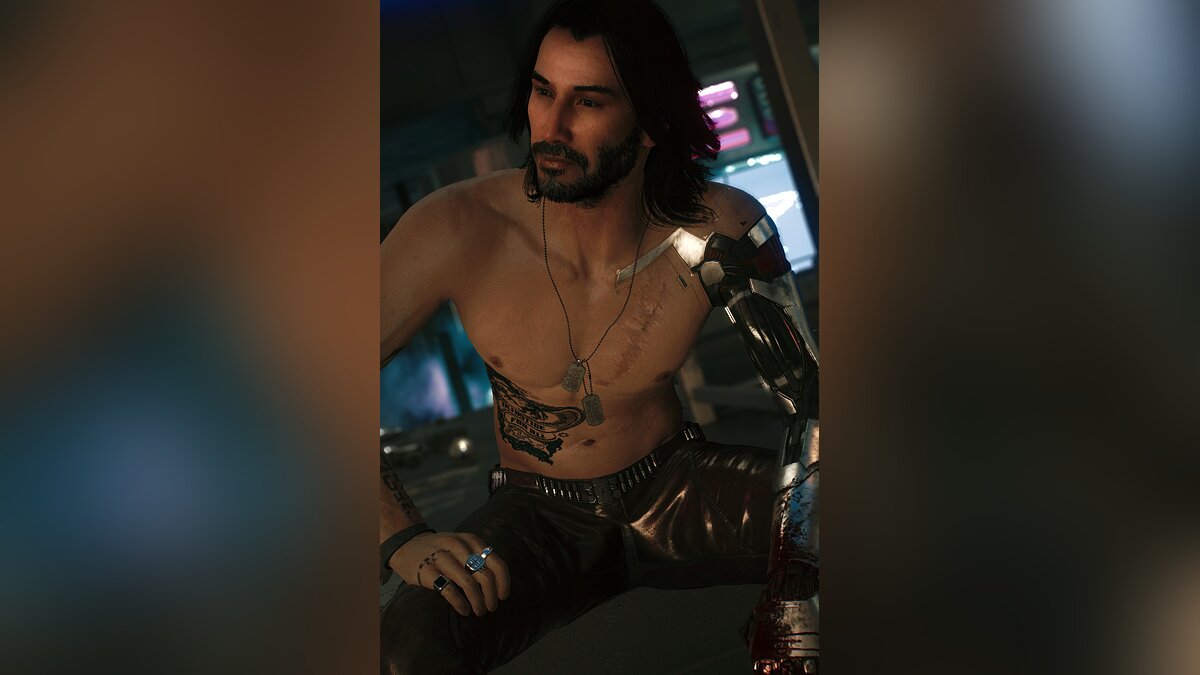 Cyberpunk 2077 — Новая тату и шрамы для Джонни