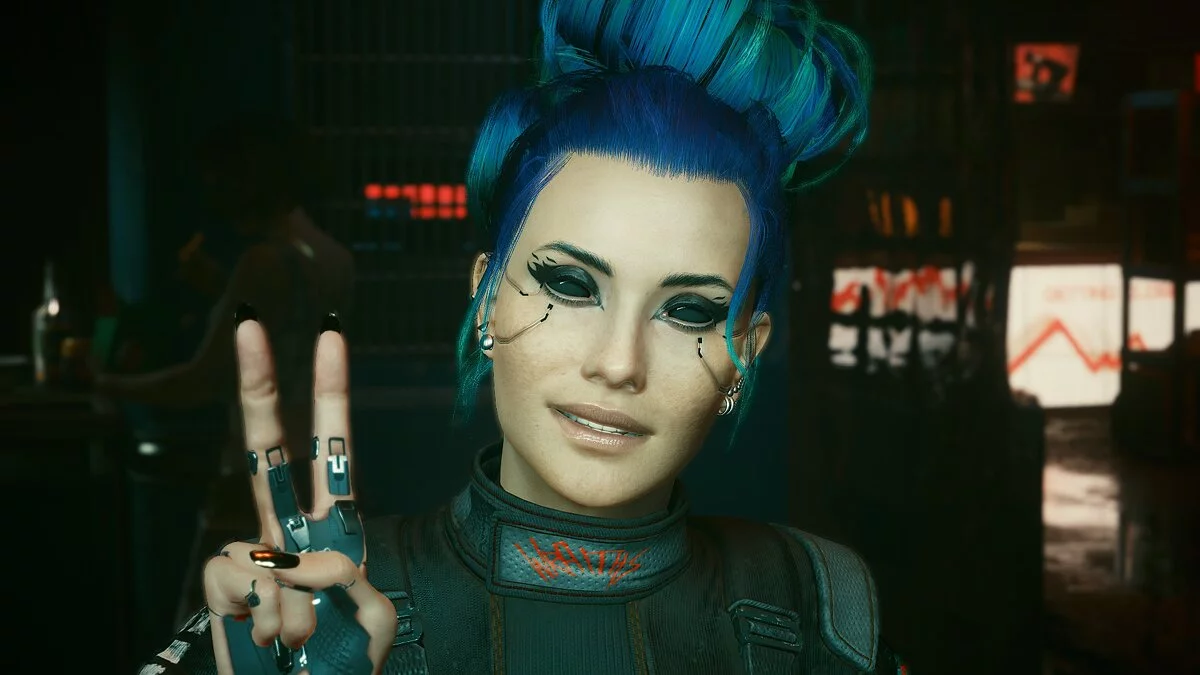 Cyberpunk 2077 — Новый макияж для глаз