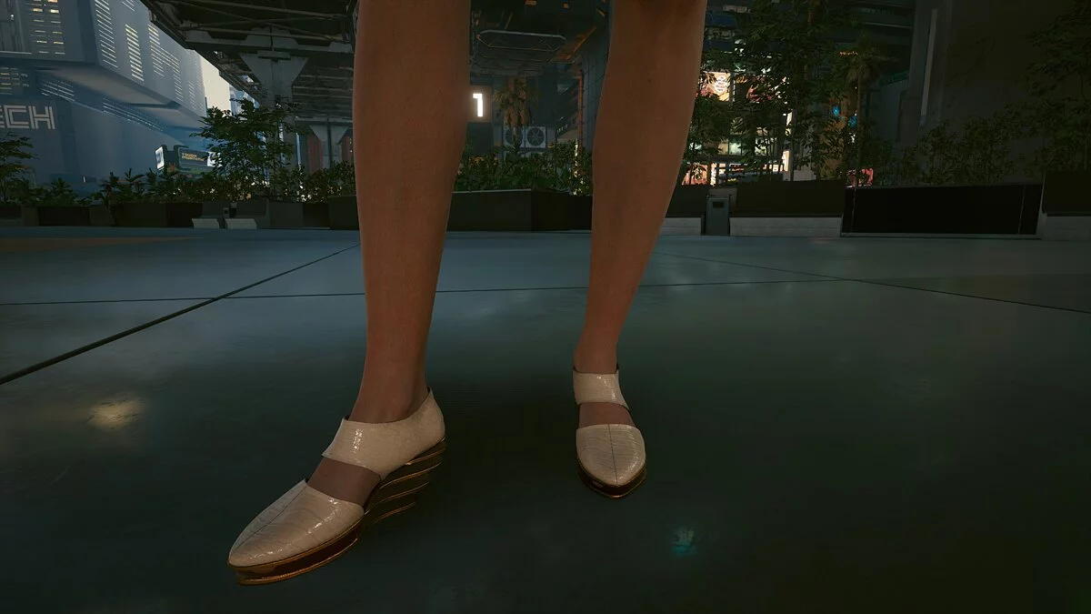 Cyberpunk 2077 — Платья и обувь Ханако