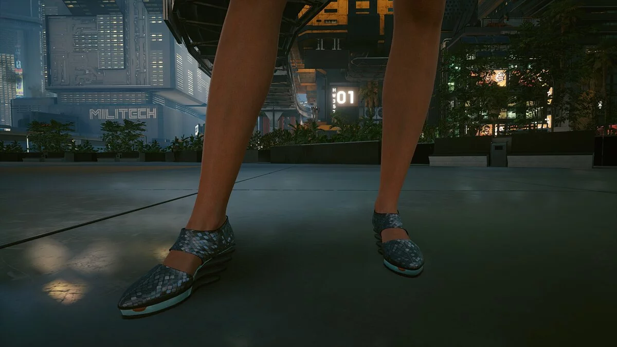 Cyberpunk 2077 — Платья и обувь Ханако