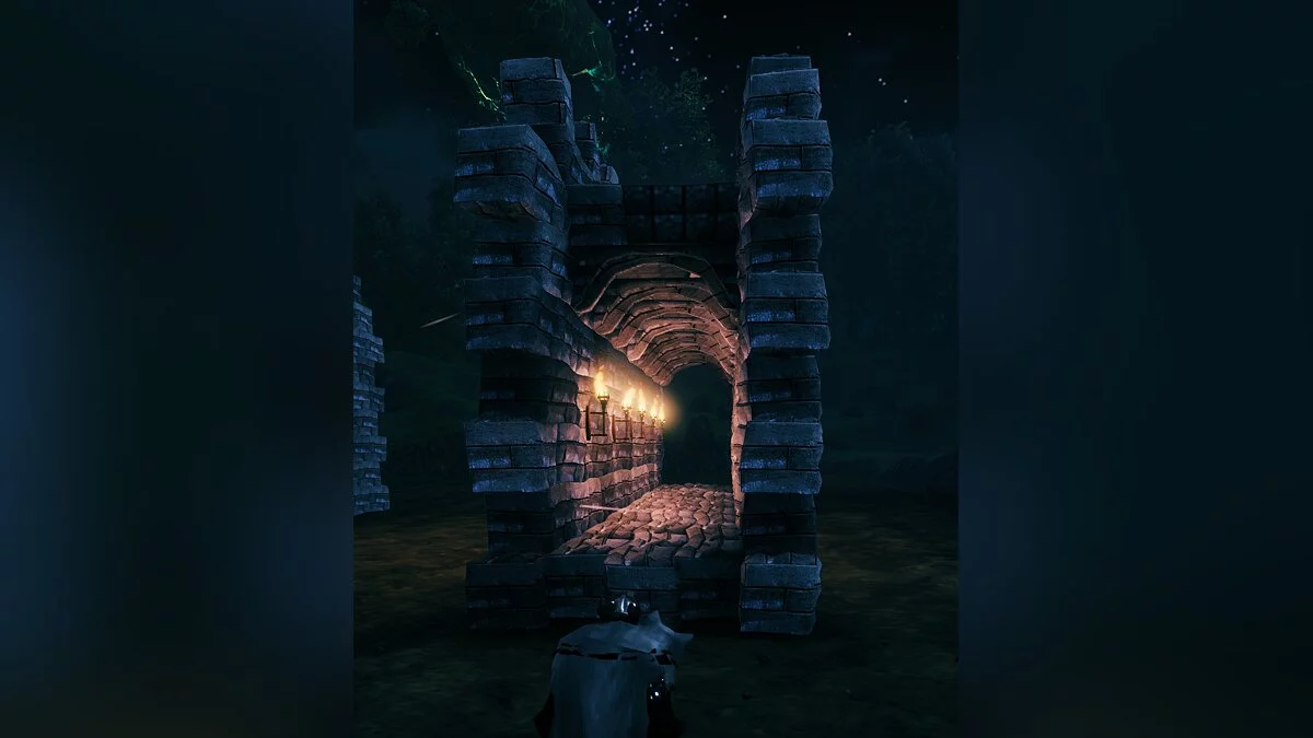 Valheim — Модульная стена