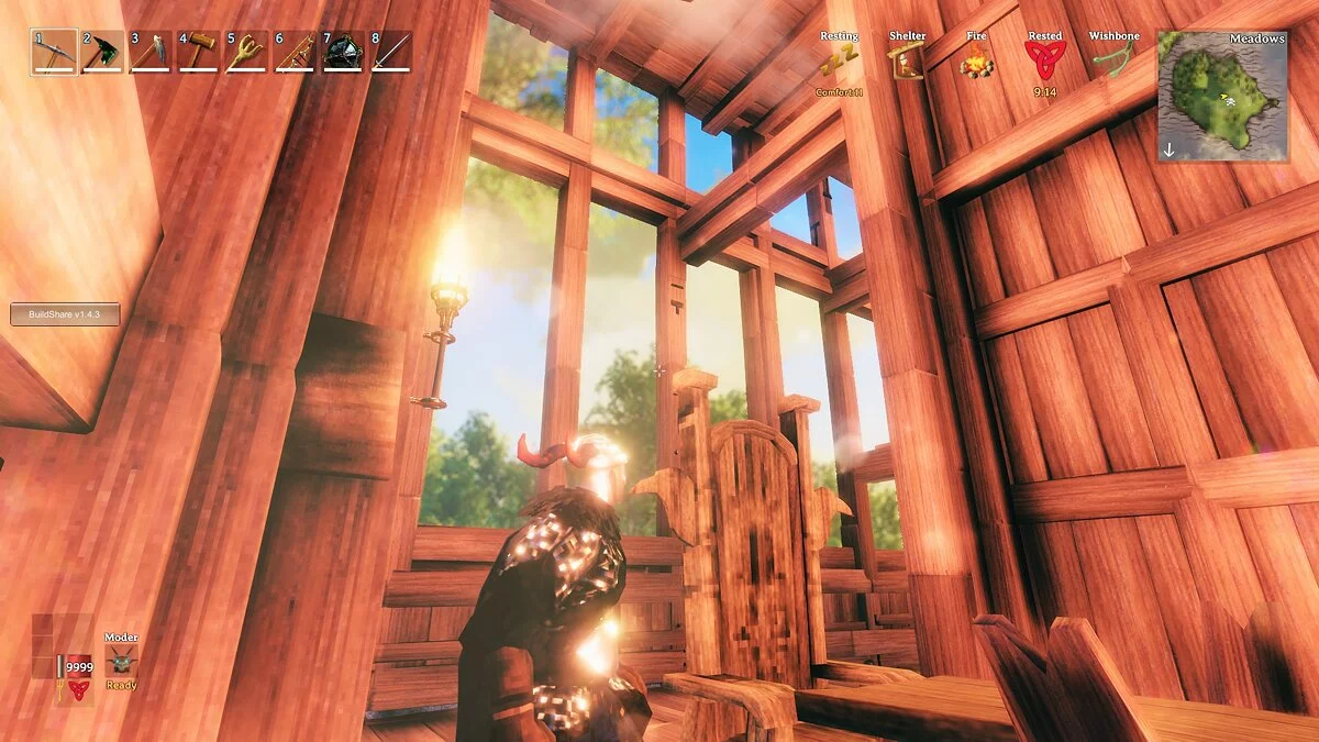 Valheim — Дом из «Скайрима»