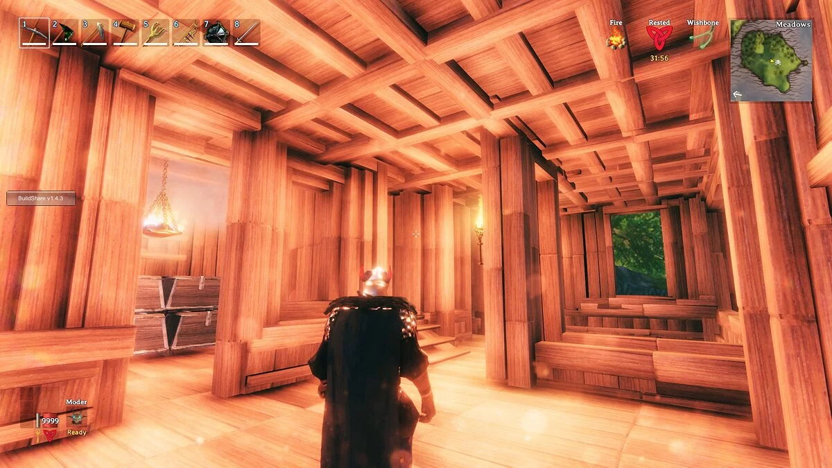 Valheim — Дом из «Скайрима»