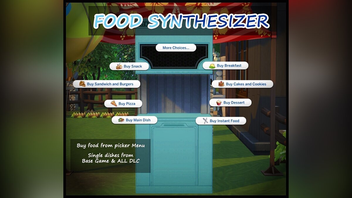The Sims 4 — Функциональный синтезатор пищи