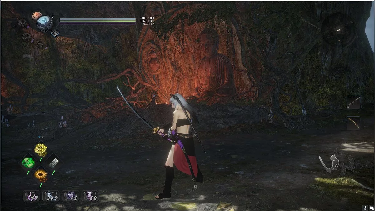 Nioh 2: Complete Edition — Перекраска катаны Тенгу