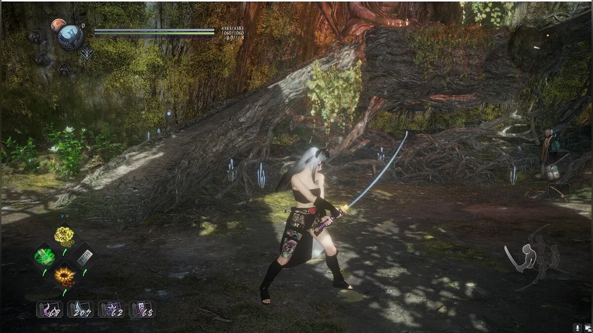 Nioh 2: Complete Edition — Перекраска катаны Тенгу